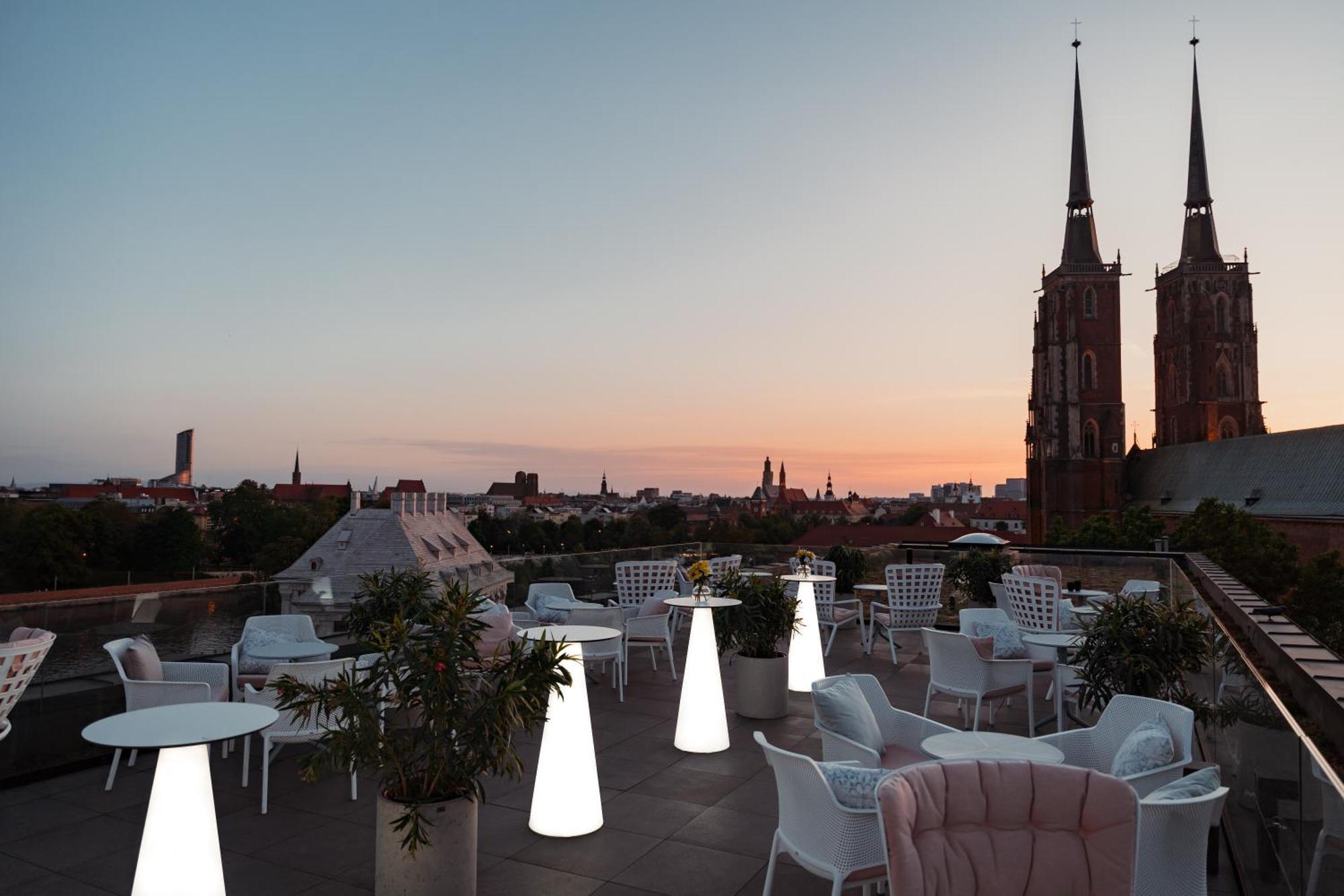 ホテル ザ ブリッジ ヴロツワフ Mギャラリー エクステリア 写真 Skyline Terrace